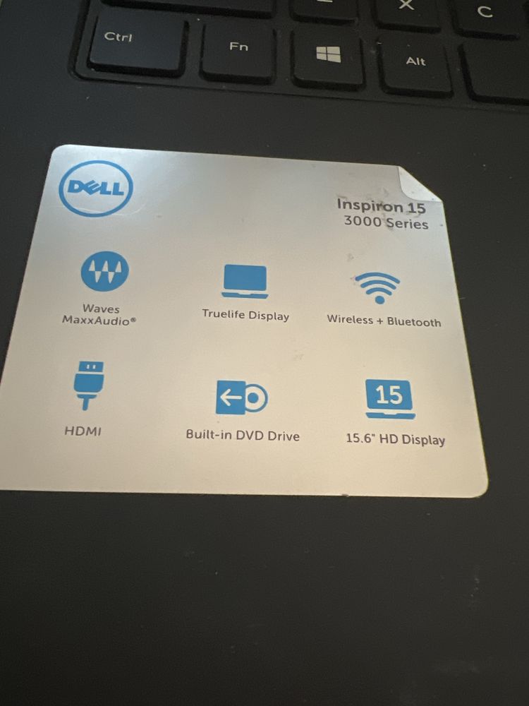 Laptop Dell Inspirion 15 3000Series