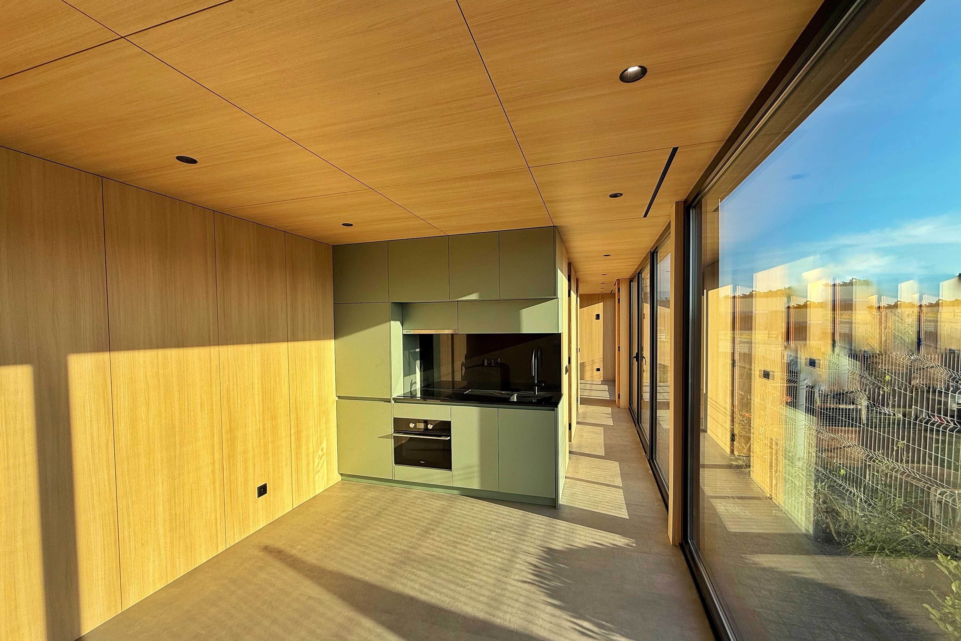 Módulo Pré - Fabricado T1 + 1 com 43m²