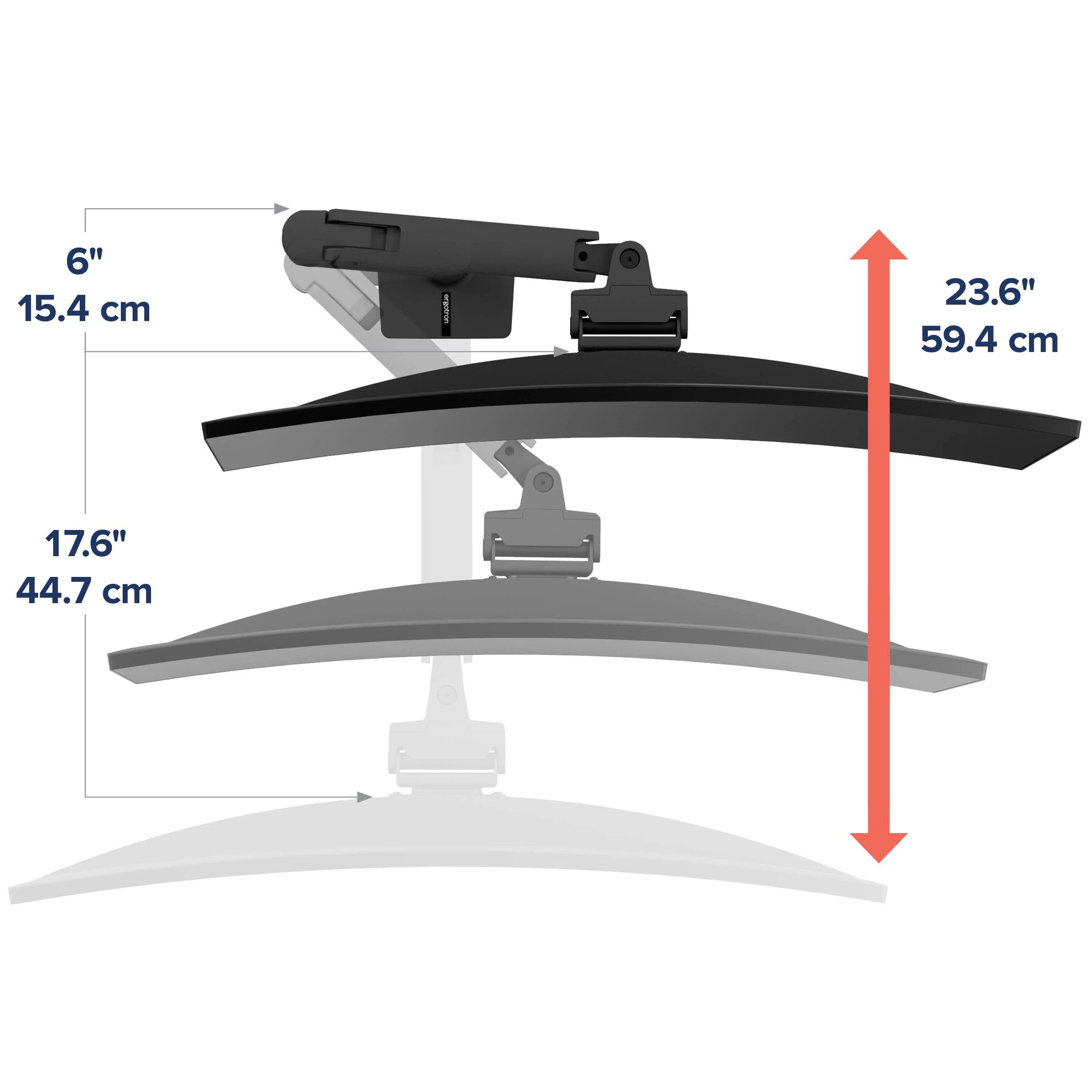 Ergotron Hx Desk Monitor Arm - uchwyt Na Monitor