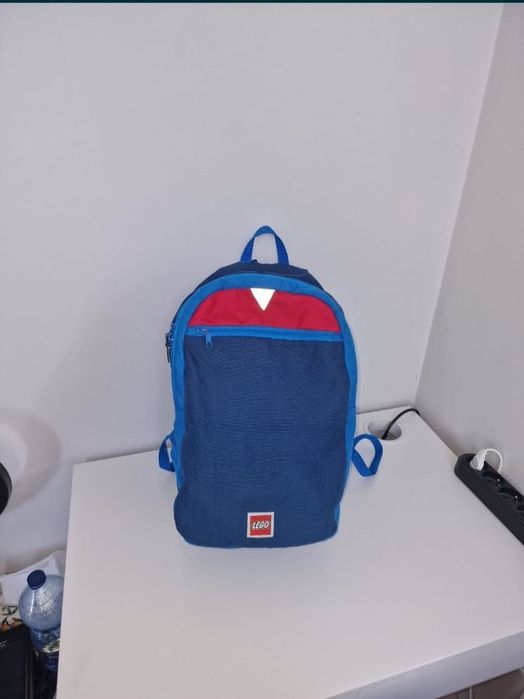 Plecak LEGO extended navy niebieski granatowy pojemny  tornister
