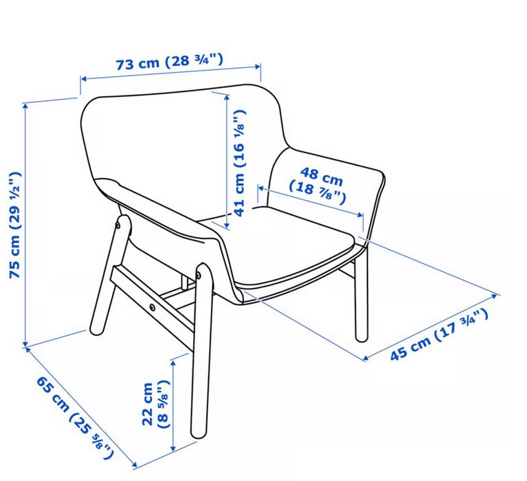 Poltrona VEDBO-Ikea