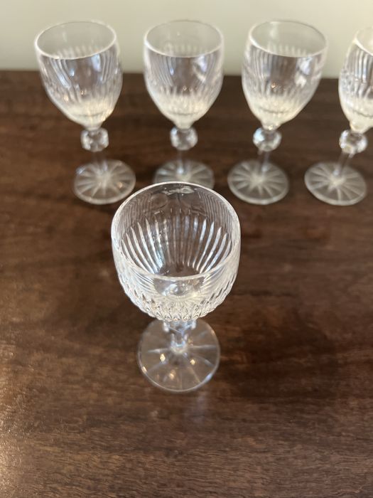 Kieliszki do trunku, eleganckie krosno polskie x5 - cudowne!