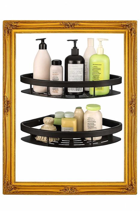 Органайзер для ванної кімнати Настенная Угловая ПОЛКА Для душа