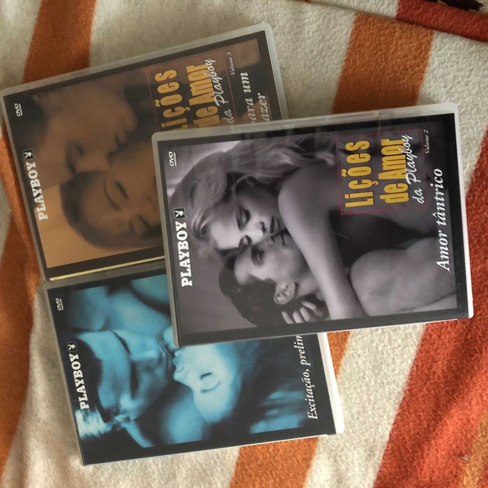 Lições de Amor - Playboy, conj. 3 dvs