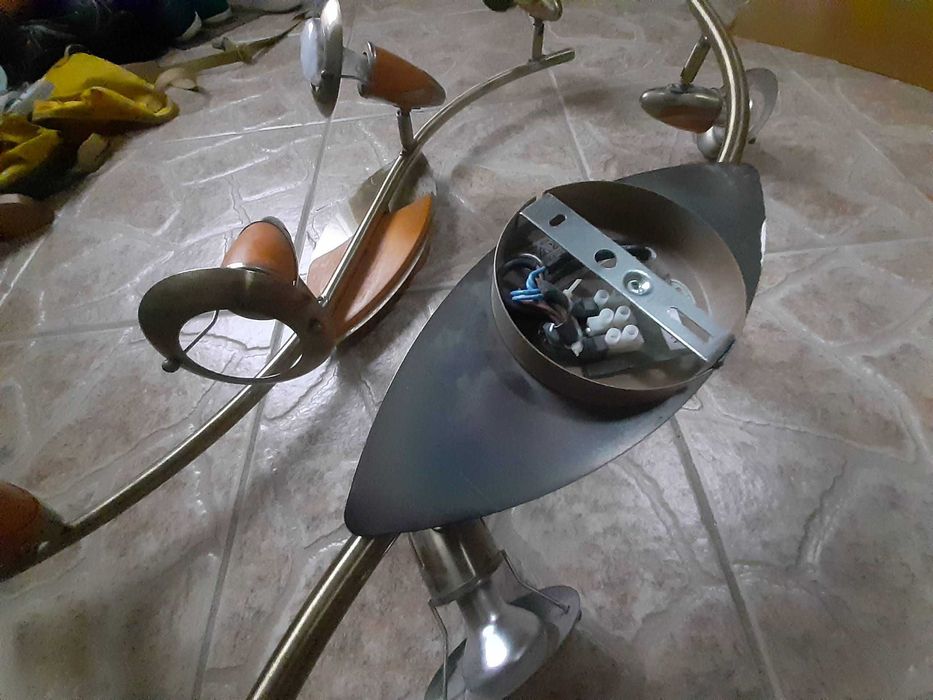Lampa sufitowa z żarówkami 2 sztuki