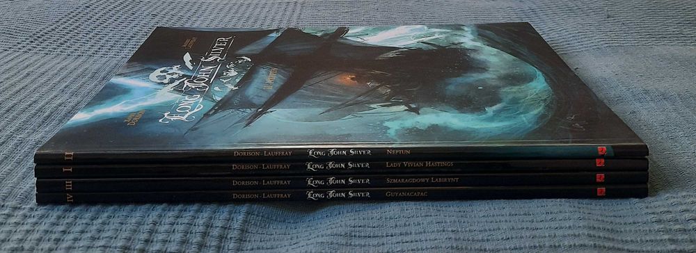 Long John Silver 4 tomy komiksy
