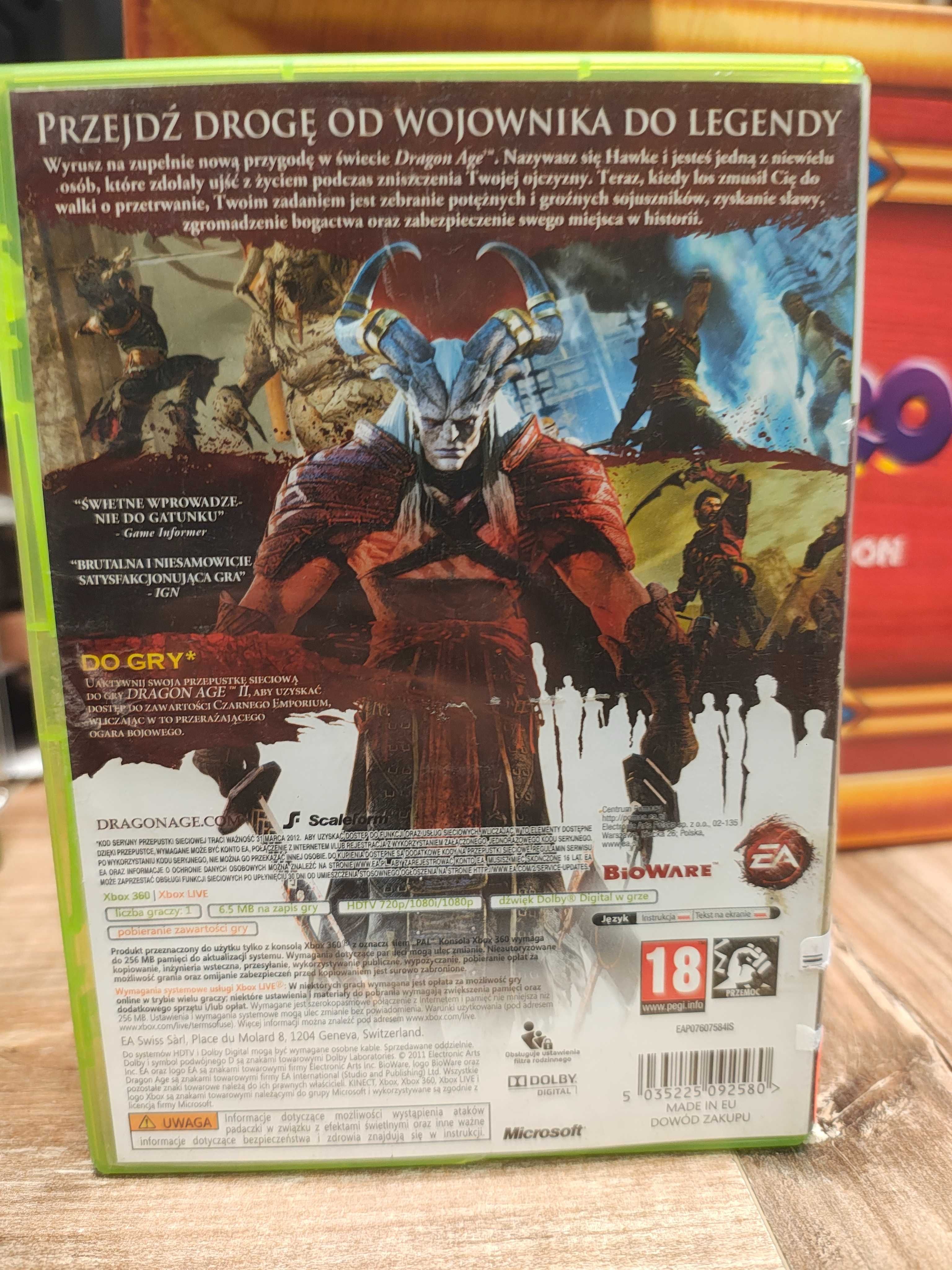 Dragon Age II XBOX 360, SklepRetroWWA