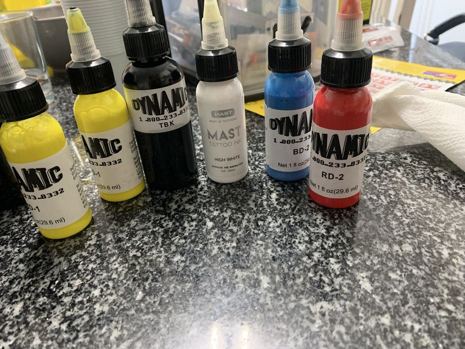 Urgente kit tattoo completo