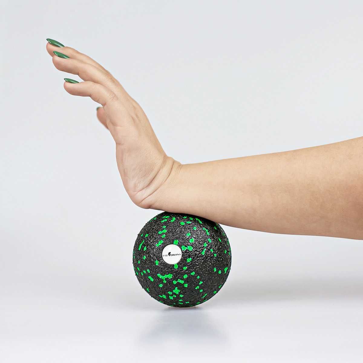 Piłka pojedyncza do masażu EPP 8 cm zielona