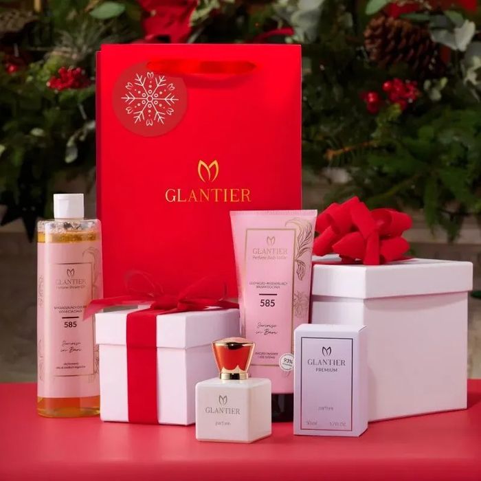 Świąteczny zestaw prezentowy Glantier Xmas dla Niej 585