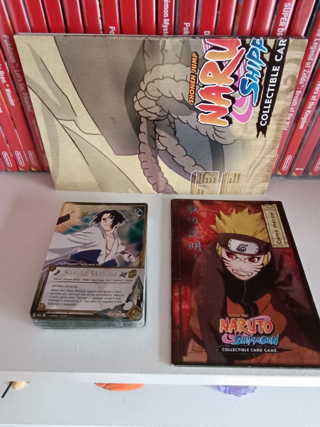 Naruto TCG Deck Cartas