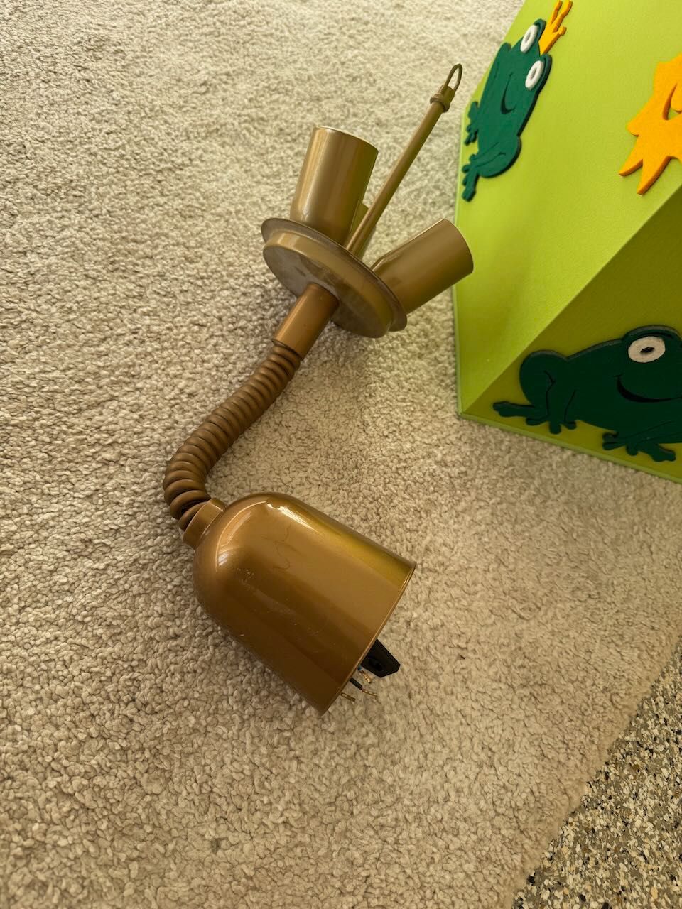 Lampka Lampa żyrandol Żabka Żaba dziecięca pokój dziecięcy