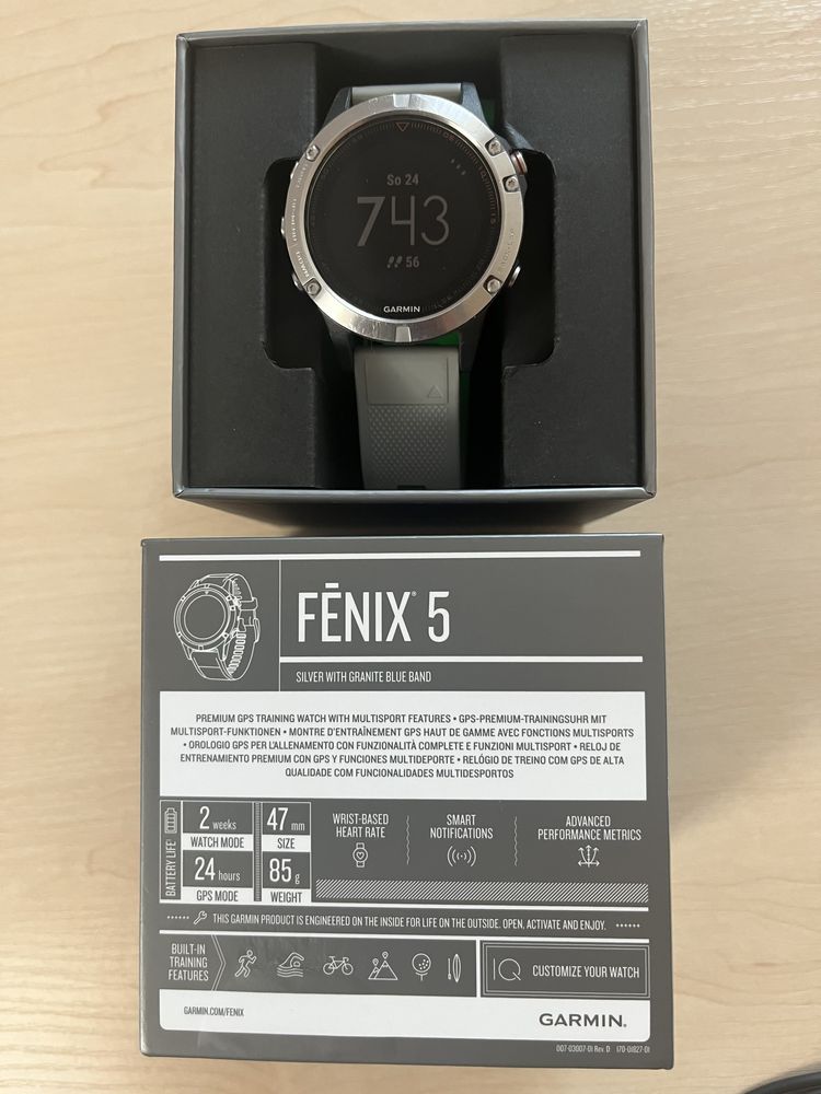 Zagarek Garmin Fenix 5