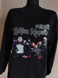 Jujutsu kaisen recoil bluza anime manga m l xl 2xl 3xl uni oversize