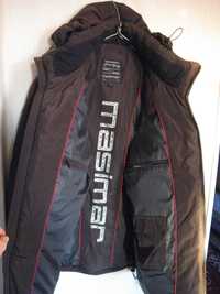 Куртка мужская зимняя коричневая masimar. Тинсулейт, L, дефект.