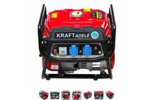 БЕНЗОГЕНЕРАТОР Інвертор KraftDEL Kraftwele KW2500 генератор бензиновий