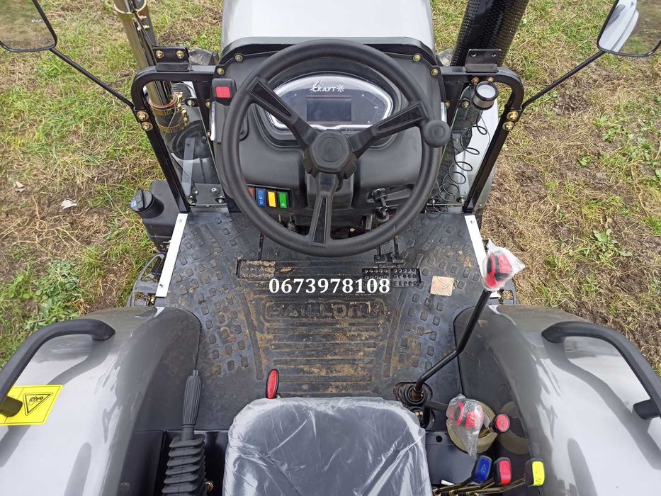 Мінітрактор Скаут TE-504 SR з козирком Передній міст GADT Доставка -0!