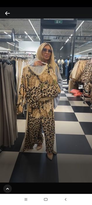 Komplet Panterka kwiat