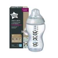 Butelka Tommee Tippee z dekorem Panda 3msc+