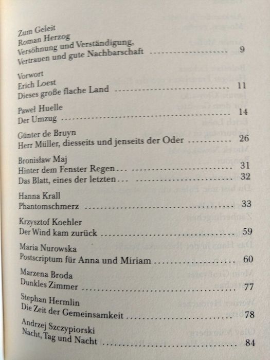 Nach den Gewittern - Ein Polnisch-Deutsches Lesebuch