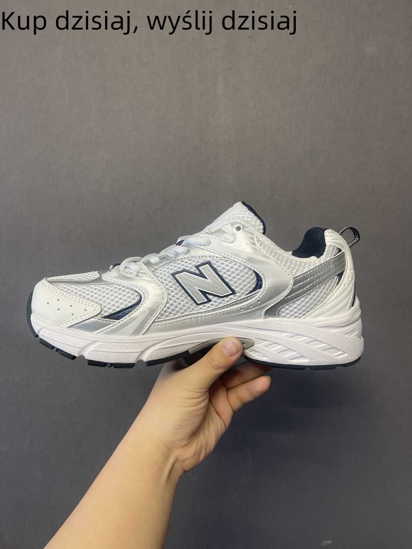Trampki New Balance 530 Biały Srebrny Granatowy r.42