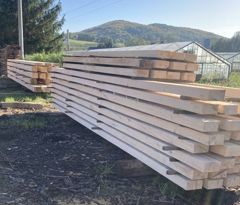 Więźba dachowa kantówki tarcica