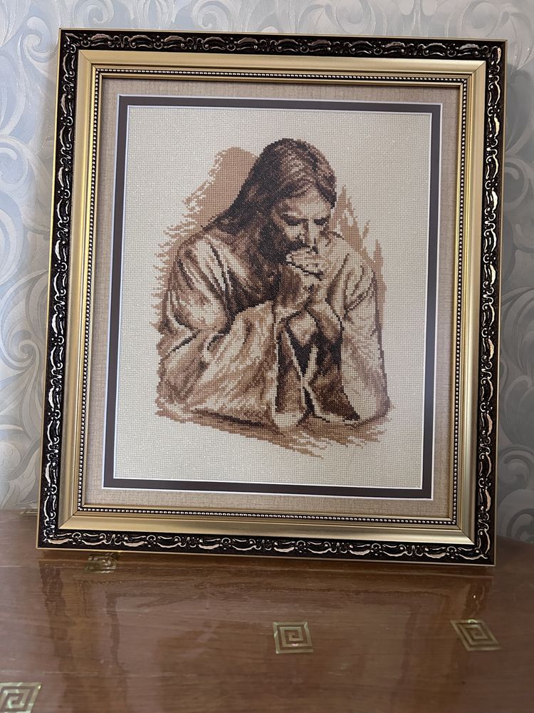 Образ Ісус в молитві Ікона