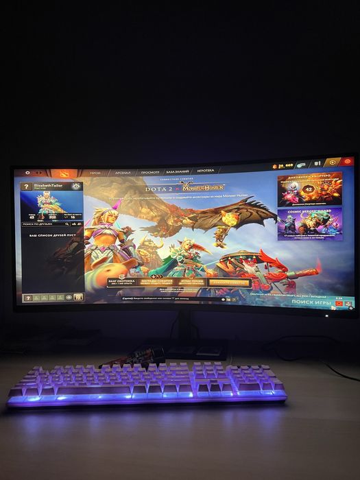 Monitor Xiaomi Gaming Curved. Ekran 34 180Hz 3k