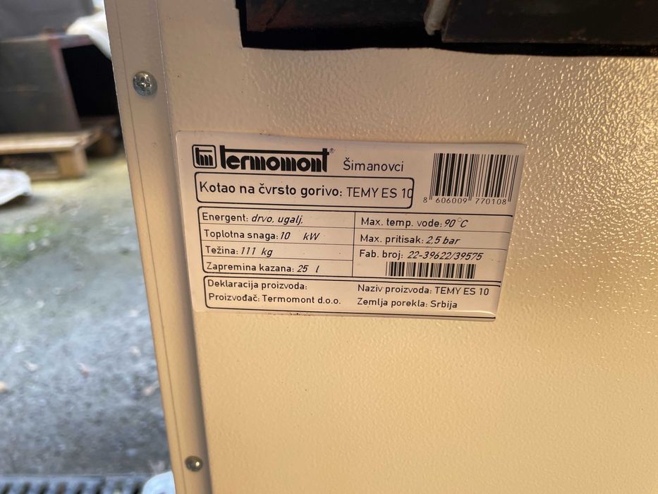 Piec kominek koza kuchnia węglowa westfalka C.O TEMY ES 10 kW II Gat