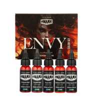 Dynamic Platinum Envy Color Set 5x30ml набор краски для татту