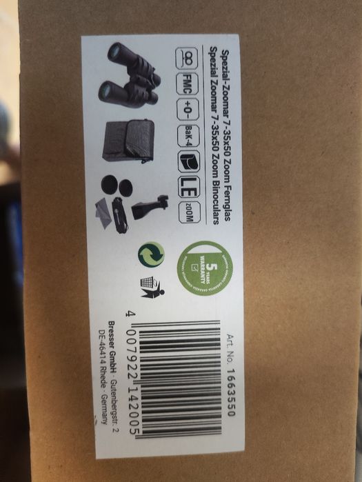 Bresser Lornetka Zoom Spezial Zoomar 7-35x50