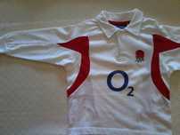 Camisola de Raguebi Inglaterra 2-3 Anos Menino