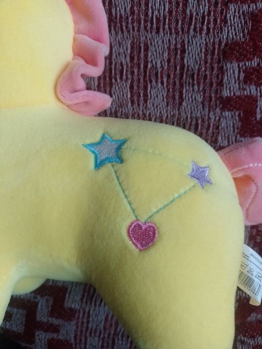 Іграшка єдиноріг жовтий