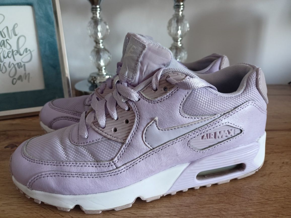 Buty Nike air max 37,5 liliowe