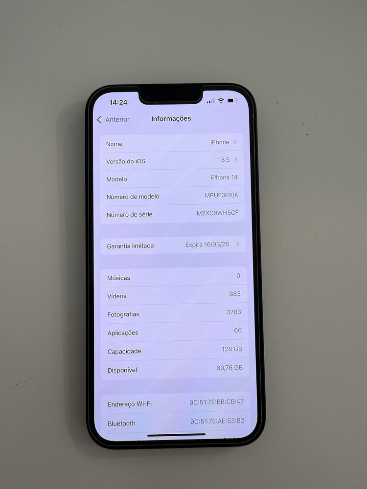 IPhone 14 como novo