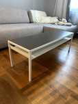 Stolik Kawowy / Ława IKEA NYBODA - Biały Metal