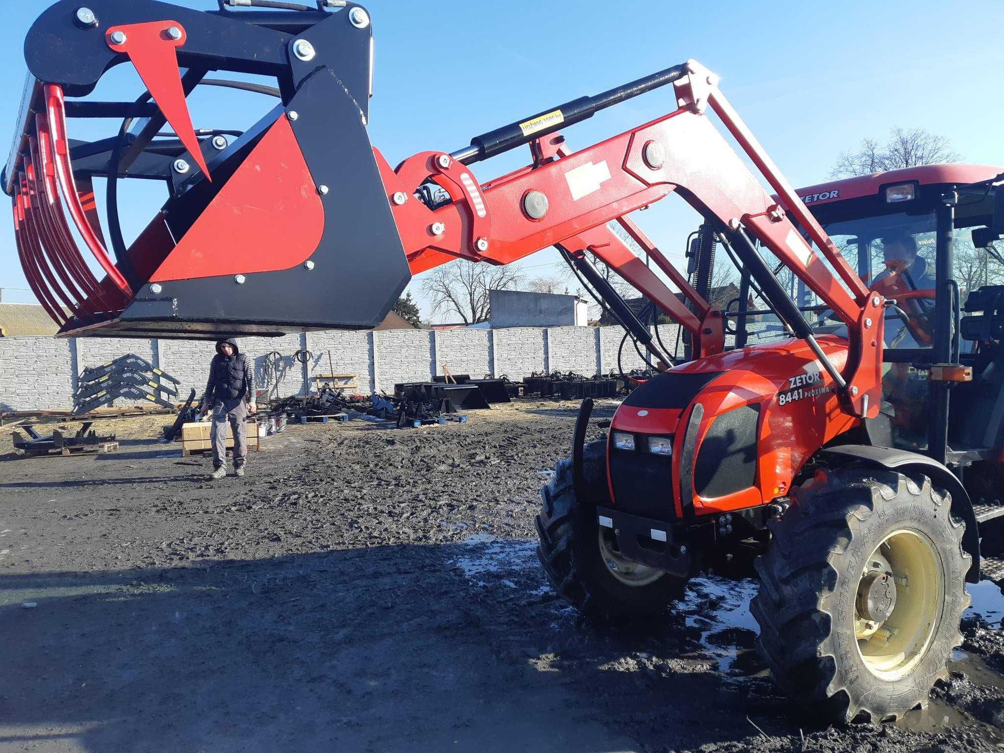 Ładowacz Tur 4 wolmet czołowy 1500kg transport gratis MTZ ZETOR PRONAR