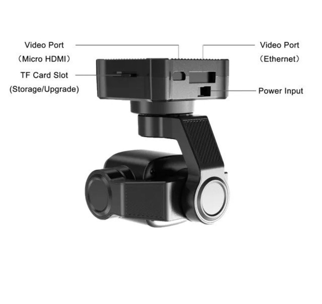 Камера з підвісом SIYI A8 mini 4K з 3-осьовою стабілізацією