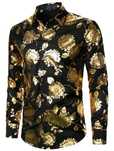 Camisa masculina estampada nova tamanho S