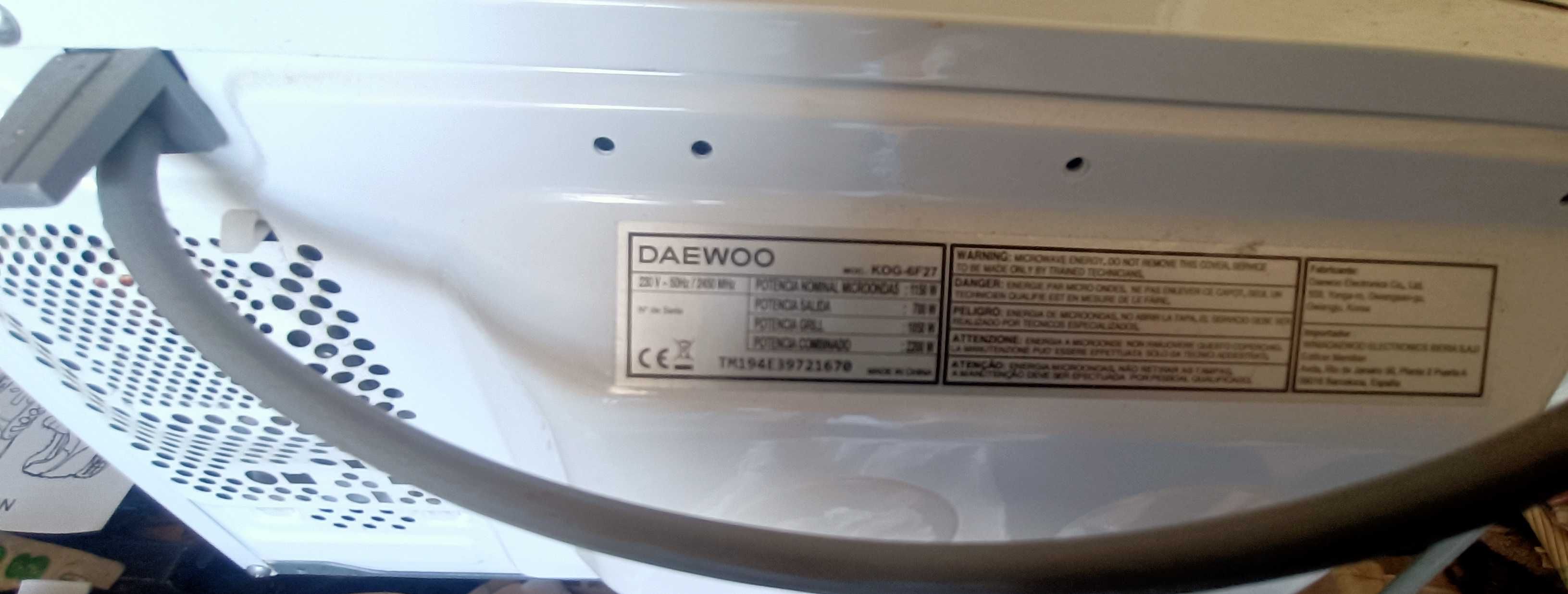 Microondas Daewoo