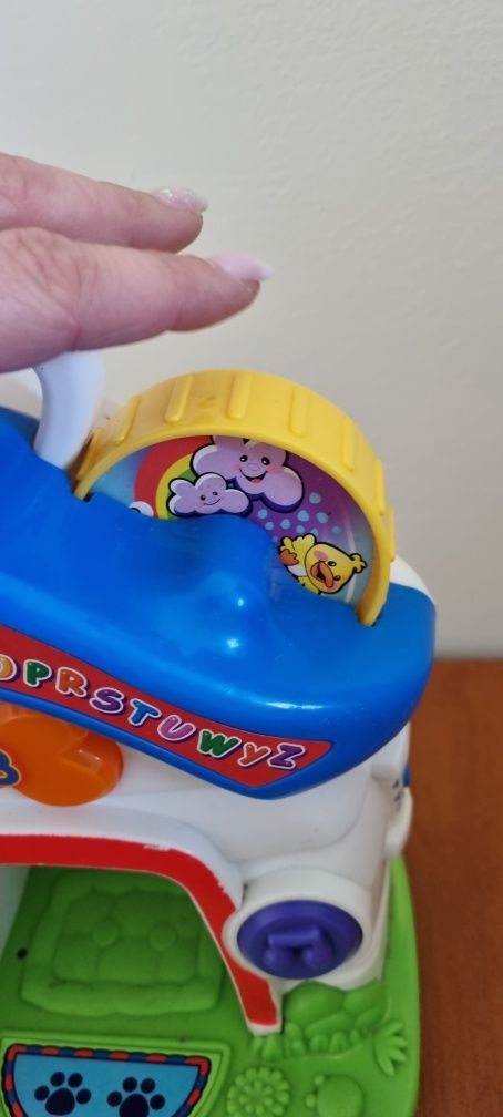 Zabawka interaktywna buda dla pieska Fisher Price sprawna działająca