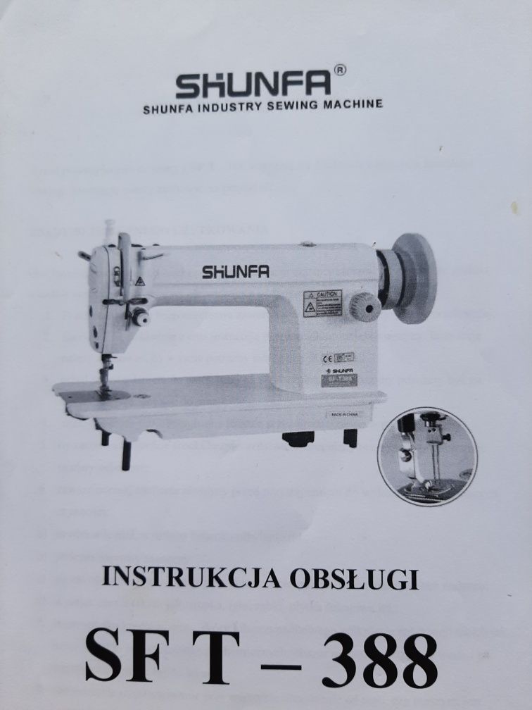 Stebnówka Shunfa SF388-imitacja ściegu ręcznego