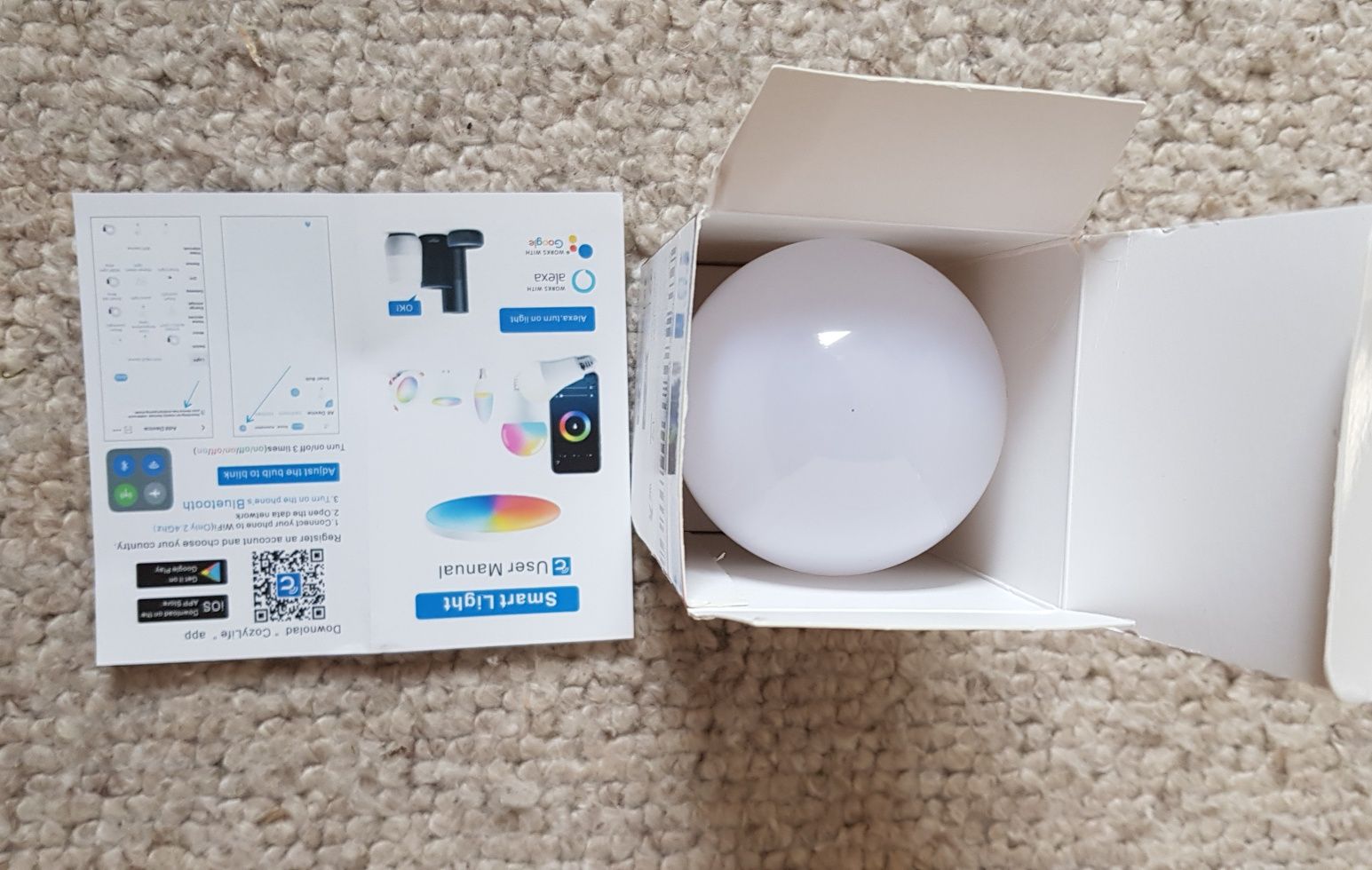 Żarówka Smart Home wifi