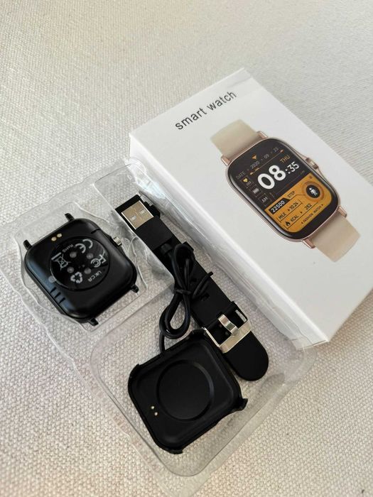 Zegarek smartwatch czarny NOWY
