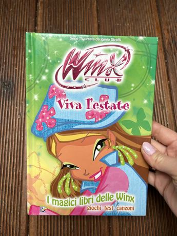 Детская книга Winx на итальянском