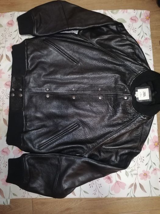 Kurtka bomberka ze skore Zara nowa