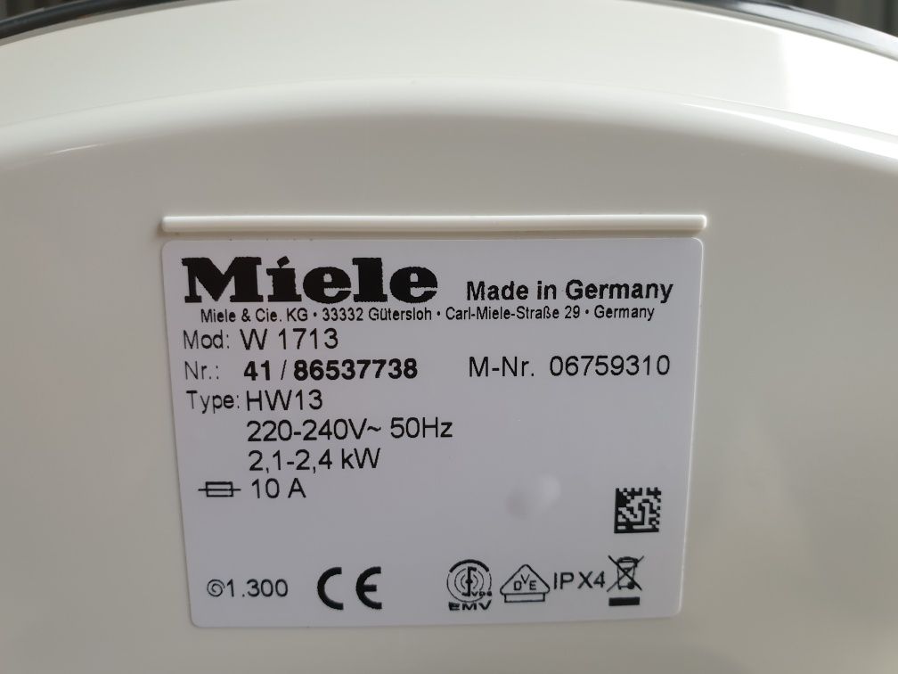 Пральна/стиральная/ машина Miele Softtronic W 1713 / Made in Germany