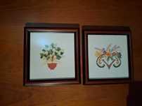 Vendo quadros em ponto cruz