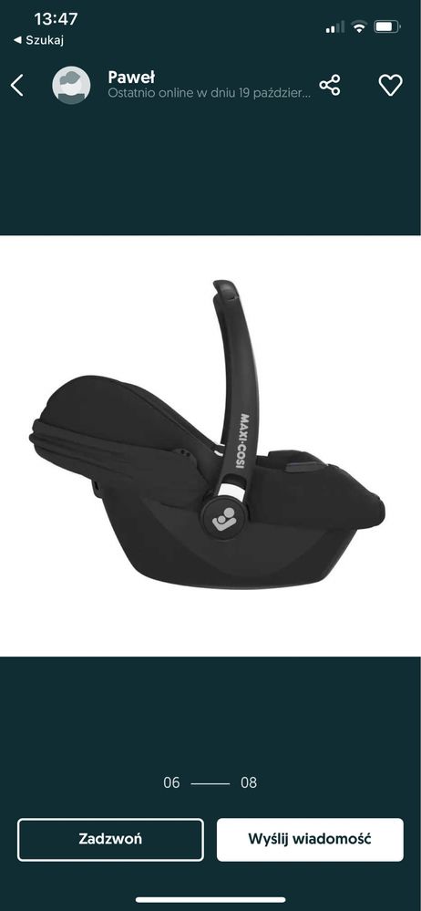 Fotelik Samochodowy CabrioFix i-Size + isofix