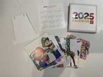 Kalendarz oryginalny Nintendo Mario 2025 -